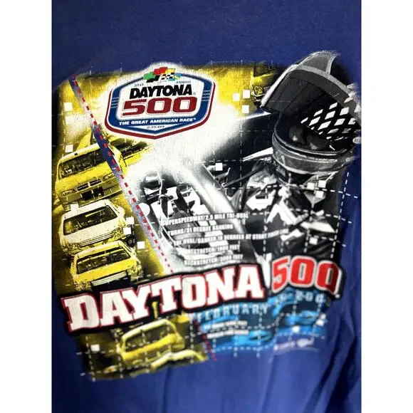 Vintage 1995 Daytona 500 NASCAR Tshirt Size L - Picture 2 of 5